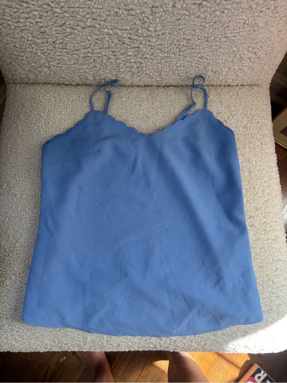 J. Crew Scalloped Cami